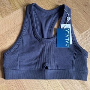 NWT Alala Barre Racer Bra - M - Blue